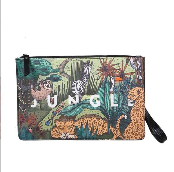 fashion plants print clutch bags for women bag personality leather contrast color street wrist bag couple casual ipad package
fashion plants print clutch bags for women bag personality leather contrast color street wrist bag couple casual ipad package