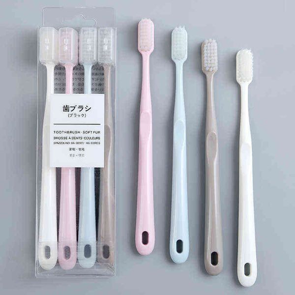 toothbrush 3/4pcs toothbrushes japanese&korean macaron toothbrush small wide head ultra-soft bristle for sensitive teeth 0511
toothbrush 3/4pcs toothbrushes japanese&korean macaron toothbrush small wide head ultra-soft bristle for sensitive teeth 0511