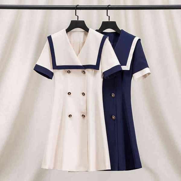 casual dresses small fresh navy collar dress pure sweet beauty season short sleeve double breasted a-line skirt pear shaped body slightly fa, Black;gray
casual dresses small fresh navy collar dress pure sweet beauty season short sleeve double breasted a-line skirt pear shaped body slightly fa, Black;gray