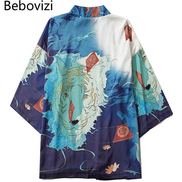 women japanese kimonos cartoon tiger print kimono cardigan cosplay asian clothes men loose shirt beach casual coat yukata, Red
women japanese kimonos cartoon tiger print kimono cardigan cosplay asian clothes men loose shirt beach casual coat yukata, Red