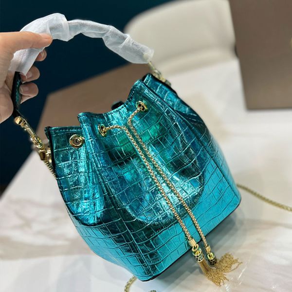 drawstring bucket bag snakehead handbag chain crossbody handbags purse plaid genuine leather quality shoulder bags fashion wallet tassels 
drawstring bucket bag snakehead handbag chain crossbody handbags purse plaid genuine leather quality shoulder bags fashion wallet tassels