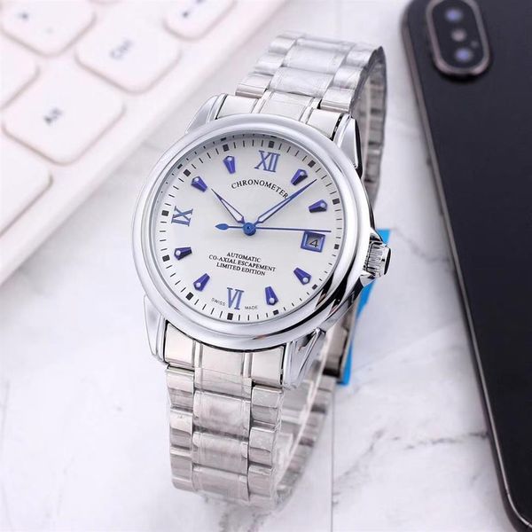 luxury mens watches roman numeral dial automatic mechanical watch designer wristwatches brand steel strap casual 268c, Slivery;brown
luxury mens watches roman numeral dial automatic mechanical watch designer wristwatches brand steel strap casual 268c, Slivery;brown