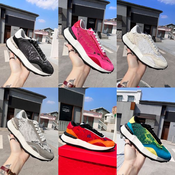 new ladies and men casual shoes designer lace mesh sneakers slides rubber outsole bizshoes in fashion style 35-45, Black
new ladies and men casual shoes designer lace mesh sneakers slides rubber outsole bizshoes in fashion style 35-45, Black