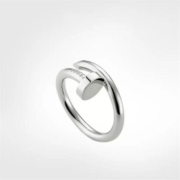 with box mens nail ring band diamonds designer luxury women rings jewelry couple lover finger circle rings good gift never fade no241y, Silver
with box mens nail ring band diamonds designer luxury women rings jewelry couple lover finger circle rings good gift never fade no241y, Silver