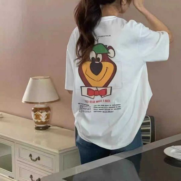 korean spring and summer new t-shirt cute front and back printing loose cotton round neck women's short sleeve t-shirt, Tan;black
korean spring and summer new t-shirt cute front and back printing loose cotton round neck women's short sleeve t-shirt, Tan;black