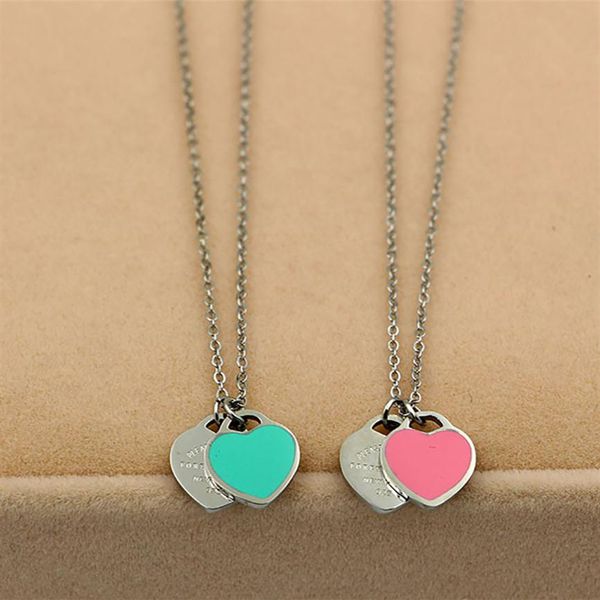18k gold titanium peach heart necklace pendant stainless steel heart love shaped necklace short female jewelry240f, Silver
18k gold titanium peach heart necklace pendant stainless steel heart love shaped necklace short female jewelry240f, Silver
