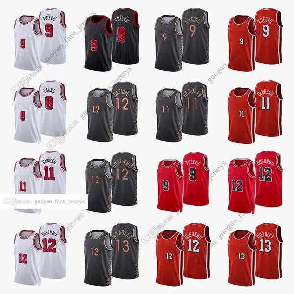 custom printed 2022 new city basketball jerseys 8 lavine 9 vucevic 11 derozan 12 gafford 13 bradley red white black jersey12, Black;red
custom printed 2022 new city basketball jerseys 8 lavine 9 vucevic 11 derozan 12 gafford 13 bradley red white black jersey12, Black;red