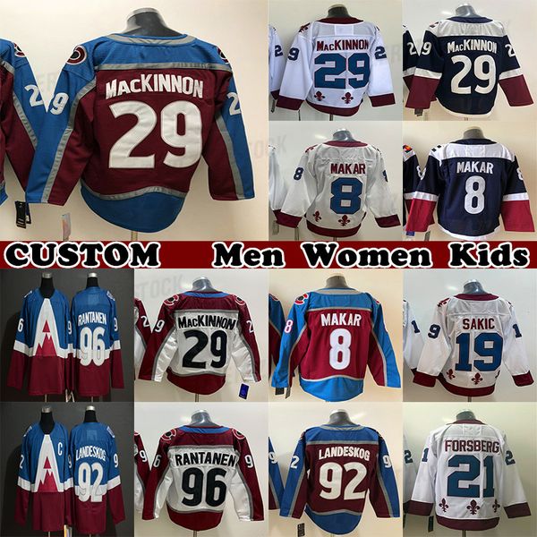 29 nathan mackinnon jersey 8 cale makar 96 mikko rantanen 92 gabriel landeskog 91 nazem kadri custom mens womens youth any name any number h, Black;red
29 nathan mackinnon jersey 8 cale makar 96 mikko rantanen 92 gabriel landeskog 91 nazem kadri custom mens womens youth any name any number h, Black;red