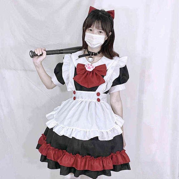 halloween vampire little devil maid lolita uniform gothic black and red anime maid cosplay come sweet japanese french outfit l220714, Black;red
halloween vampire little devil maid lolita uniform gothic black and red anime maid cosplay come sweet japanese french outfit l220714, Black;red