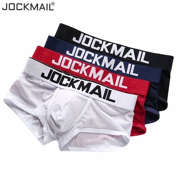 jockmail 4pcs/lot men underwear boxer breathable mesh male underpants u convex men boxer mens trunks summer men's clothes t200620, Black;white
jockmail 4pcs/lot men underwear boxer breathable mesh male underpants u convex men boxer mens trunks summer men's clothes t200620, Black;white