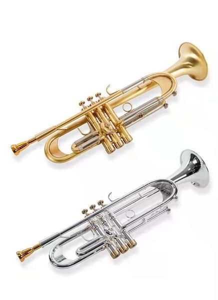 lt190s-77 trumpet original silver plated gold key flat bb professional trumpet bell musical instruments
lt190s-77 trumpet original silver plated gold key flat bb professional trumpet bell musical instruments