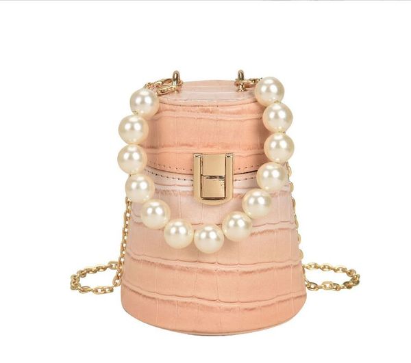 fashion women pearl bucket bags designer yellow purple small handbags and purse female chain mini shoulder bag party clutch
fashion women pearl bucket bags designer yellow purple small handbags and purse female chain mini shoulder bag party clutch