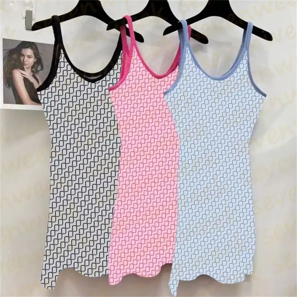 womens dresses sling skirts full letters sleeveless knitted casual dress women sundress, Black;gray
womens dresses sling skirts full letters sleeveless knitted casual dress women sundress, Black;gray