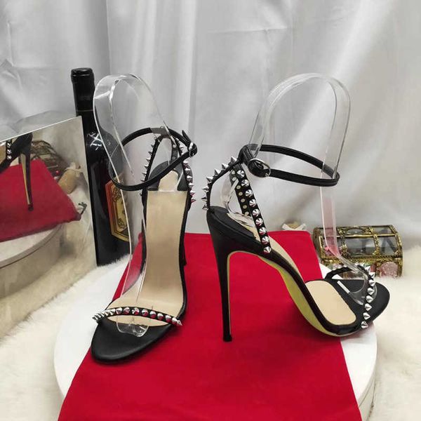 summer lady women sandals brief ankle strap studs spikes matte leather high heels shoes 12cm large size 43, Black
summer lady women sandals brief ankle strap studs spikes matte leather high heels shoes 12cm large size 43, Black