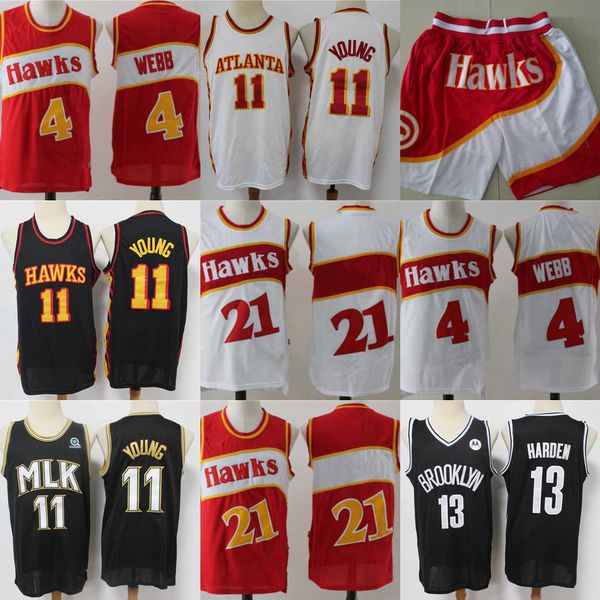 atlanta''hawks''men throwback spud 4 webb 21 trae 11 young basketball shorts basketball jerseys red black white, Black;red
atlanta''hawks''men throwback spud 4 webb 21 trae 11 young basketball shorts basketball jerseys red black white, Black;red