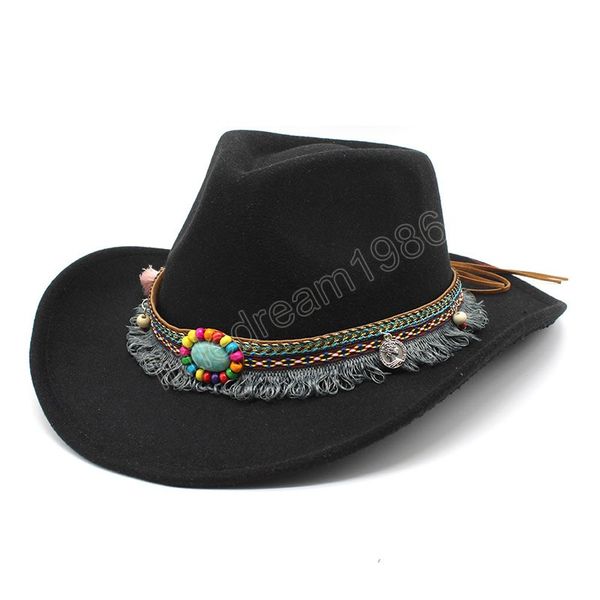 western cowboy hat for men women solid color jazz wide brim hat montana sombrero hombre cap size 56-58cm, Blue;gray
western cowboy hat for men women solid color jazz wide brim hat montana sombrero hombre cap size 56-58cm, Blue;gray