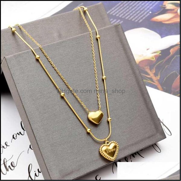 pendant necklaces pendants jewelry 316l stainless steel fashion upscale 2 layer love heart beade dhrow, Silver
pendant necklaces pendants jewelry 316l stainless steel fashion upscale 2 layer love heart beade dhrow, Silver