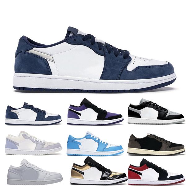 jumpman 1s low basketball shoes man woman unc court purple grey black toe midnight navy pine green mocha shattered backboard sneakers traine
jumpman 1s low basketball shoes man woman unc court purple grey black toe midnight navy pine green mocha shattered backboard sneakers traine