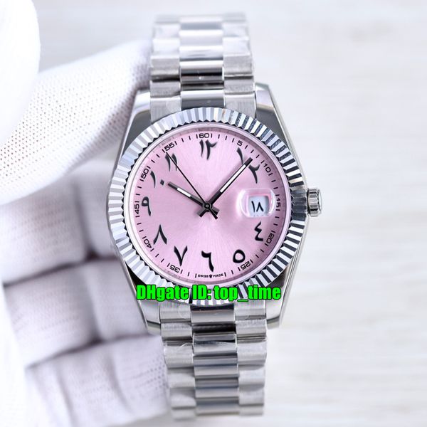 tw factory luxury watches middle east edition 41mm date 126334 eta 2836 / 3235 automatic mens watch arabic pink dial stainless steel bracele, Slivery;brown
tw factory luxury watches middle east edition 41mm date 126334 eta 2836 / 3235 automatic mens watch arabic pink dial stainless steel bracele, Slivery;brown
