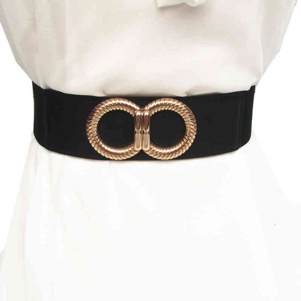 belts designer belt elastic wide waist seal female letter double ring buckle decorative o4md, Black;brown
belts designer belt elastic wide waist seal female letter double ring buckle decorative o4md, Black;brown