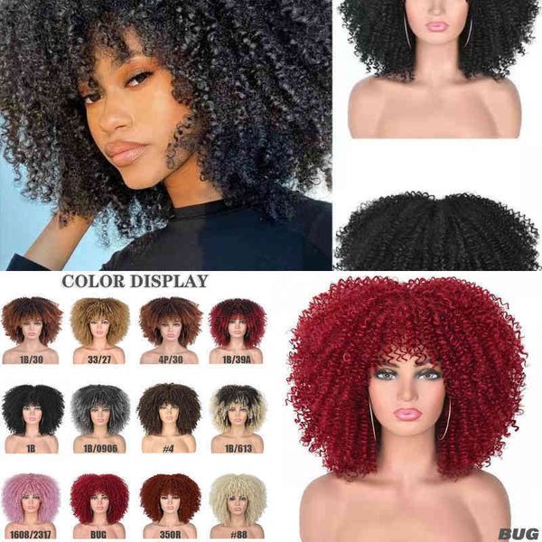 nxy wigs chemical fiber wig full head hair female small curly explosive headcover, Black
nxy wigs chemical fiber wig full head hair female small curly explosive headcover, Black