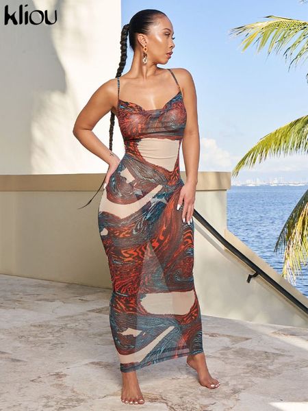 see through mesh maxi dress women strap backless loose aesthetic print attirewear skirt beachwear female clothing, Black;gray
see through mesh maxi dress women strap backless loose aesthetic print attirewear skirt beachwear female clothing, Black;gray
