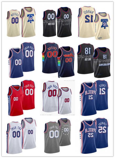 75th men women youth philadelphia''76ers''joel 21 embiid 12 tobias harris james 1 harden 18 shake milton custom basketba, Black;red
75th men women youth philadelphia''76ers''joel 21 embiid 12 tobias harris james 1 harden 18 shake milton custom basketba, Black;red