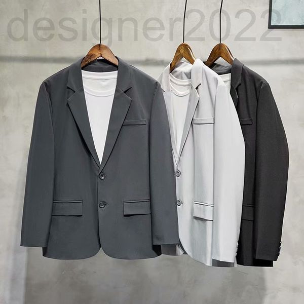 men's suits & blazers designer ruffian handsome suit men's 202 spring and autumn thin style light luxury exquisite korean leisure, White;black 
men's suits & blazers designer ruffian handsome suit men's 202 spring and autumn thin style light luxury exquisite korean leisure, White;black