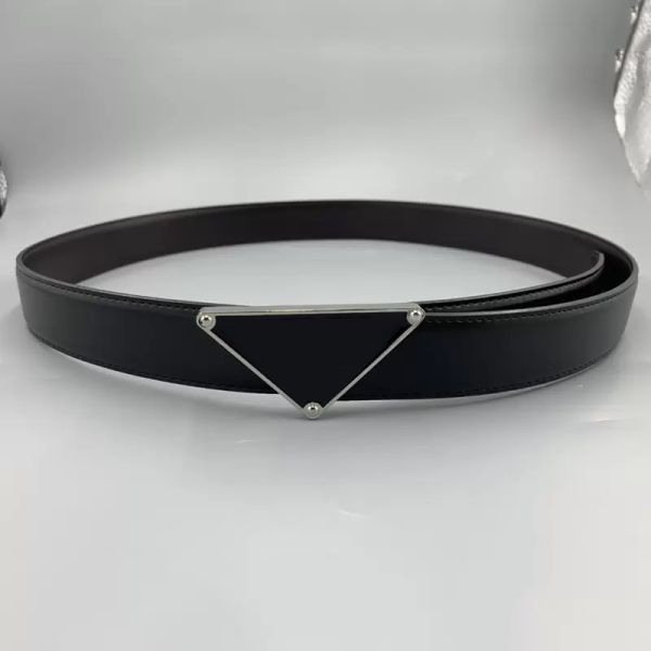 

mens designer belts for women fashion belt waistband classic letter triangle buckle girdle men p ceinture width 3.5cm 2204085d, Black;brown