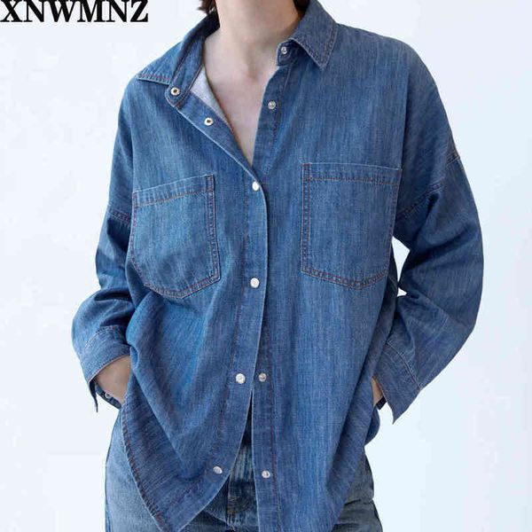 za fall women denim shirts boyfriend style oversized long fashion jeans streetwear button down 210513, White
za fall women denim shirts boyfriend style oversized long fashion jeans streetwear button down 210513, White