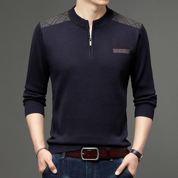 men's sweaters winter sweater men patchwork pullover wool warm knitted zipper jumper full sleeve casual clothing y420men's, White;black
men's sweaters winter sweater men patchwork pullover wool warm knitted zipper jumper full sleeve casual clothing y420men's, White;black