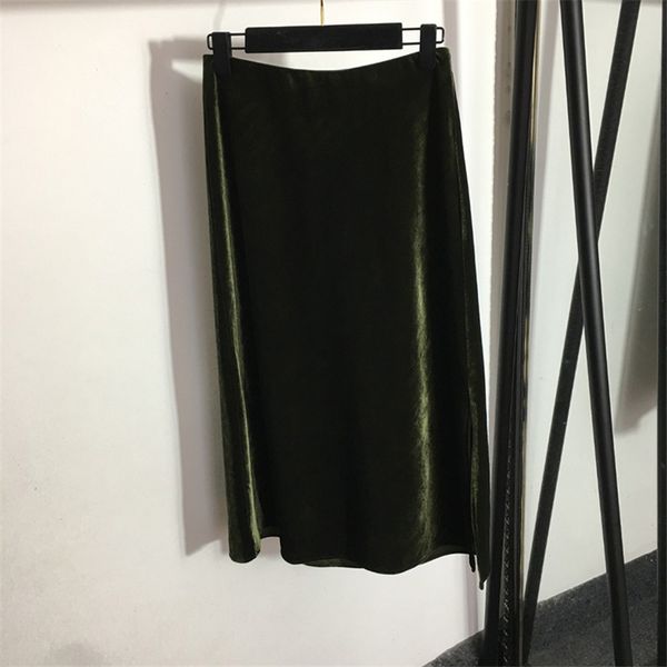 luxury womens velour skirts fashion autumn spring midi dress designer solid street style skirt, Black
luxury womens velour skirts fashion autumn spring midi dress designer solid street style skirt, Black