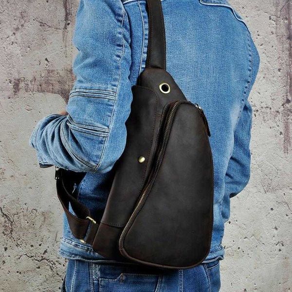 2022 fashion waist bags mens crazy horse leather casual fashion pack chest sling bag design one shoulder crossbody for male 9976-d with bran
2022 fashion waist bags mens crazy horse leather casual fashion pack chest sling bag design one shoulder crossbody for male 9976-d with bran