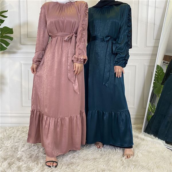 ramadan muslim long hijab dress pleated belted abayas for women turkish dresses kaftan dubai abaya indian islam african clothes, Red
ramadan muslim long hijab dress pleated belted abayas for women turkish dresses kaftan dubai abaya indian islam african clothes, Red