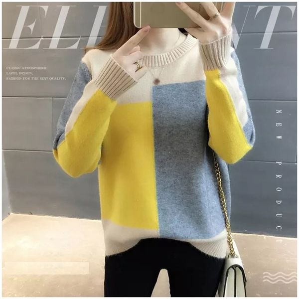 girls knitted sweaters spring contract candy colors o-neck pullover jumpers outwear basic thermal layer shirt 201223, White;black
girls knitted sweaters spring contract candy colors o-neck pullover jumpers outwear basic thermal layer shirt 201223, White;black