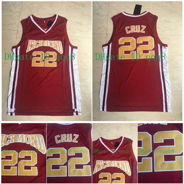 nc01 1 22 timo cruz jersey richmond high carter movie college basketball red stiched size s-xxxl, Black
nc01 1 22 timo cruz jersey richmond high carter movie college basketball red stiched size s-xxxl, Black