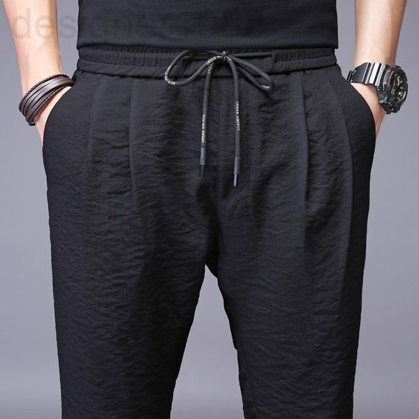 men's pants designer ice silk summer long pants men's casual spring and ultra-thin loose tight straight tube sports air conditioni, Black
men's pants designer ice silk summer long pants men's casual spring and ultra-thin loose tight straight tube sports air conditioni, Black