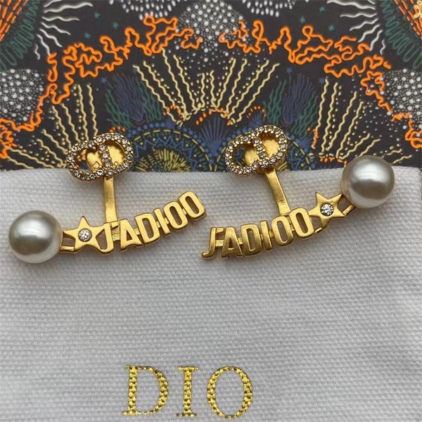 fashion jewelry online 21 classic letter star pearl earrings female high-end quality cds925 earrings, Golden
fashion jewelry online 21 classic letter star pearl earrings female high-end quality cds925 earrings, Golden