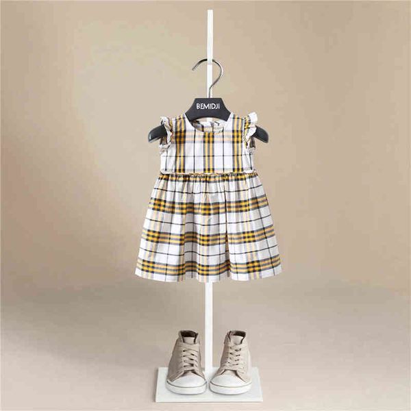 2022 summer new arrival striped children's wear fashion girl dress cotton short-sleeved princess kids casual clothing 1-8year g220506, Red;yellow
2022 summer new arrival striped children's wear fashion girl dress cotton short-sleeved princess kids casual clothing 1-8year g220506, Red;yellow