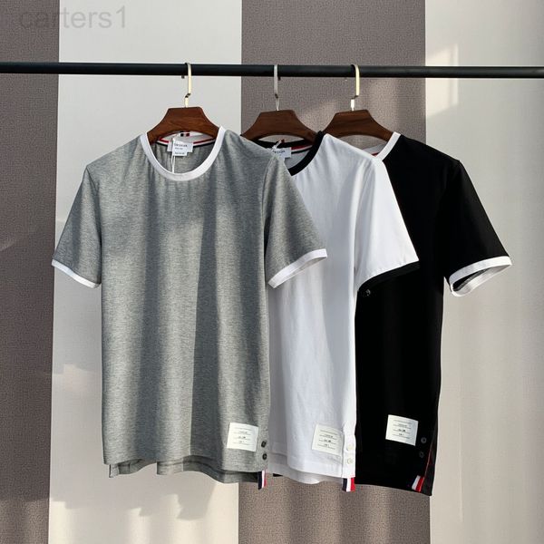 men's t-shirts designer tom brian tb new style short sleeve classic sports leisure men's and women's same round neck t-shirt, White;black
men's t-shirts designer tom brian tb new style short sleeve classic sports leisure men's and women's same round neck t-shirt, White;black