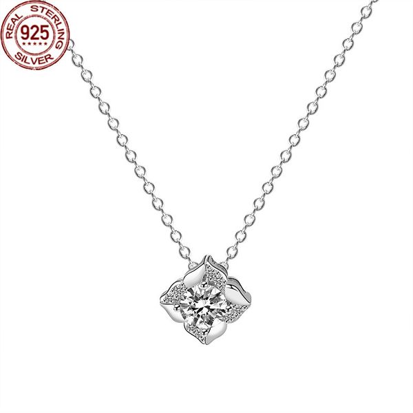 s925 sterling silver rose necklace women's net red ins korean zircon flower pend
s925 sterling silver rose necklace women's net red ins korean zircon flower pend