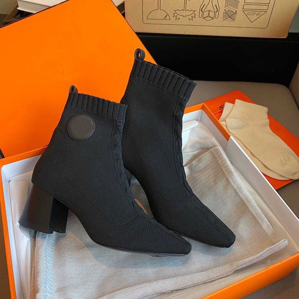 brands knit volver women's ankle boots feminine look calfskin lady booties dress party kelly ladies walking eu35-42.with box, Black
brands knit volver women's ankle boots feminine look calfskin lady booties dress party kelly ladies walking eu35-42.with box, Black