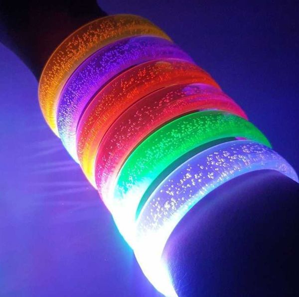 led light flashing luminous bubble bracelet fashion acrylic beads bangle wristbands wedding birthday party band circles glow in dark bar fav, Red;brown
led light flashing luminous bubble bracelet fashion acrylic beads bangle wristbands wedding birthday party band circles glow in dark bar fav, Red;brown