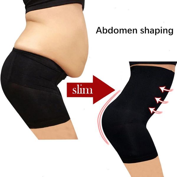 butt lifter seamless women shaper high waist slimming tummy control panties knickers pant briefs shapewear underwear lady body, Black;white