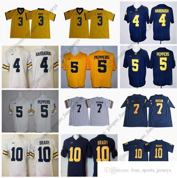 ncaa michigan wolverines football jersey rashan gary jim harbaugh jabrill peppers khaleke hudson tom brady yellow jersey size s--xxxl1, Black
ncaa michigan wolverines football jersey rashan gary jim harbaugh jabrill peppers khaleke hudson tom brady yellow jersey size s--xxxl1, Black