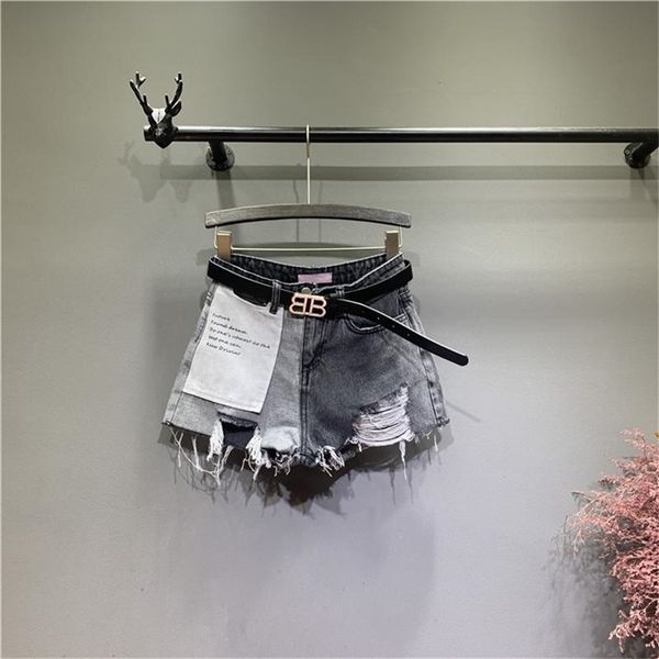 vintage ripped summer casual fashion wide leg korean elegant short pants high waist women's jean denim shorts female 220419, White;black
vintage ripped summer casual fashion wide leg korean elegant short pants high waist women's jean denim shorts female 220419, White;black