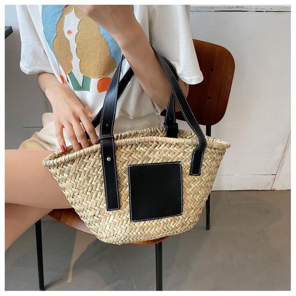 5a summer straw women's tote bag designer handbags large capacity messenger bag beach
5a summer straw women's tote bag designer handbags large capacity messenger bag beach