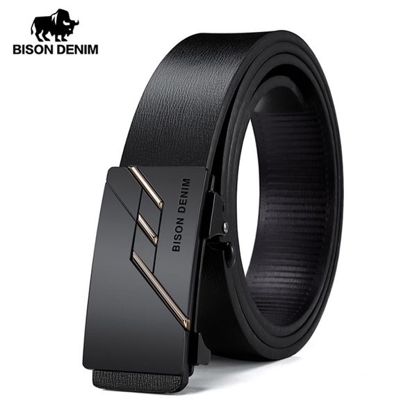 bison denime men genuine leather belt automatic alloy buckle classic fashion luxury cow for n71581 220509, Black;brown
bison denime men genuine leather belt automatic alloy buckle classic fashion luxury cow for n71581 220509, Black;brown