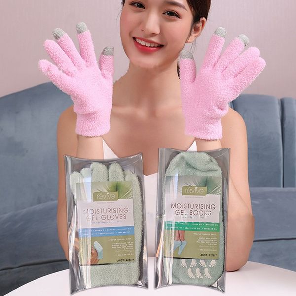 revive spa moisturising gel exfoliating hand foot mask gloves socks neck skin masks touch screen beauty gloves
revive spa moisturising gel exfoliating hand foot mask gloves socks neck skin masks touch screen beauty gloves