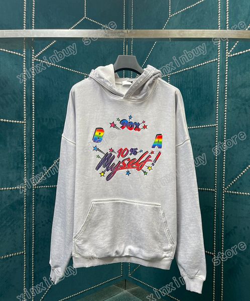 22ss men women designer sweatshirts hoodies destroyed letter myself cotton casual fashion men black gray xs
22ss men women designer sweatshirts hoodies destroyed letter myself cotton casual fashion men black gray xs
